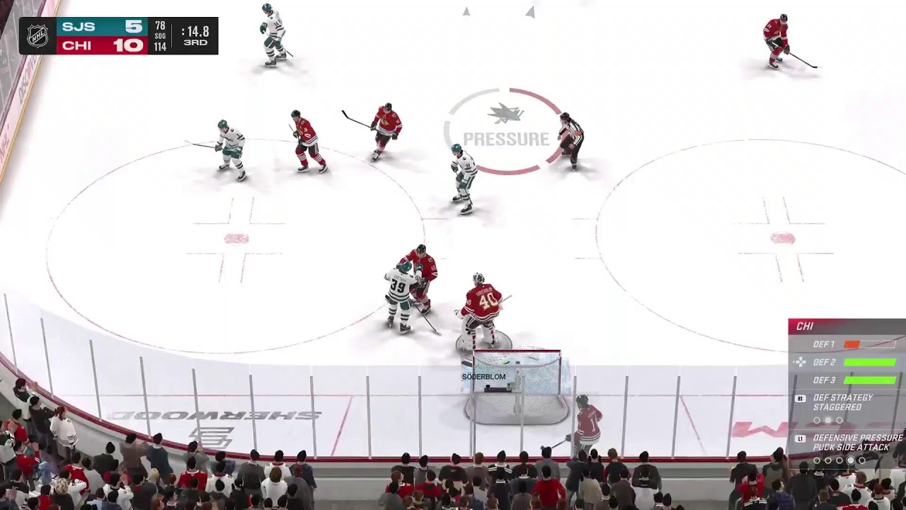 NHL 26' Franchise Mode Blackhawks 28' Season (40-8-3)