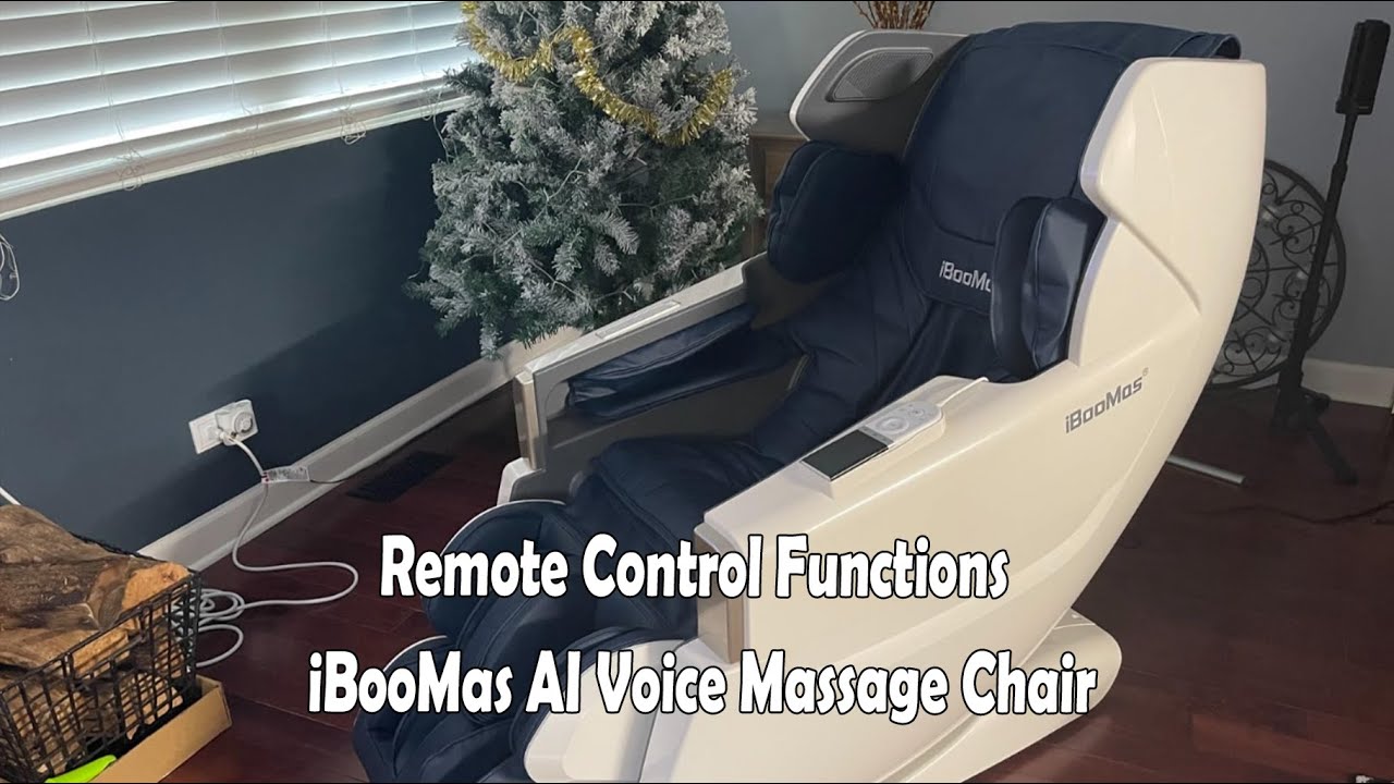 Remote Control Functions - iBooMas AI Voice Massage Chair