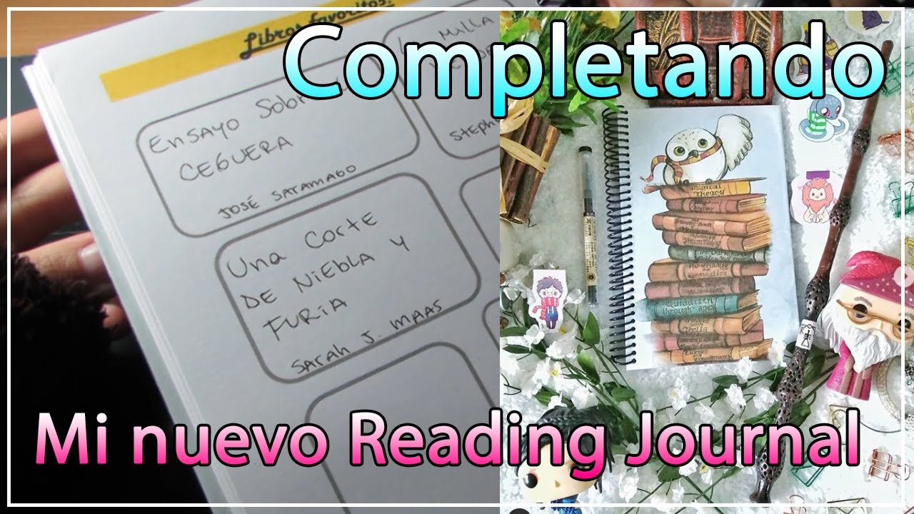 Completando el READING JOURNAL en Español (Booktube chile)