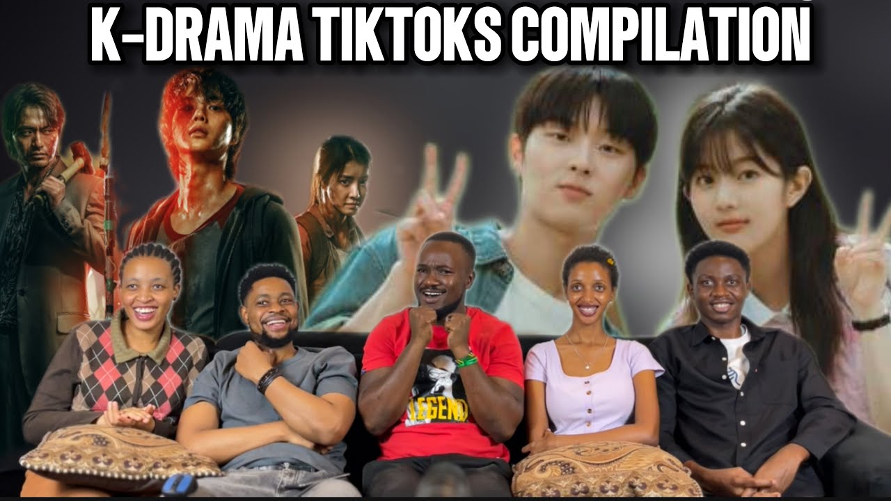 Our Reaction To K-DRAMA Tiktoks Compilation for @k-popR3actions