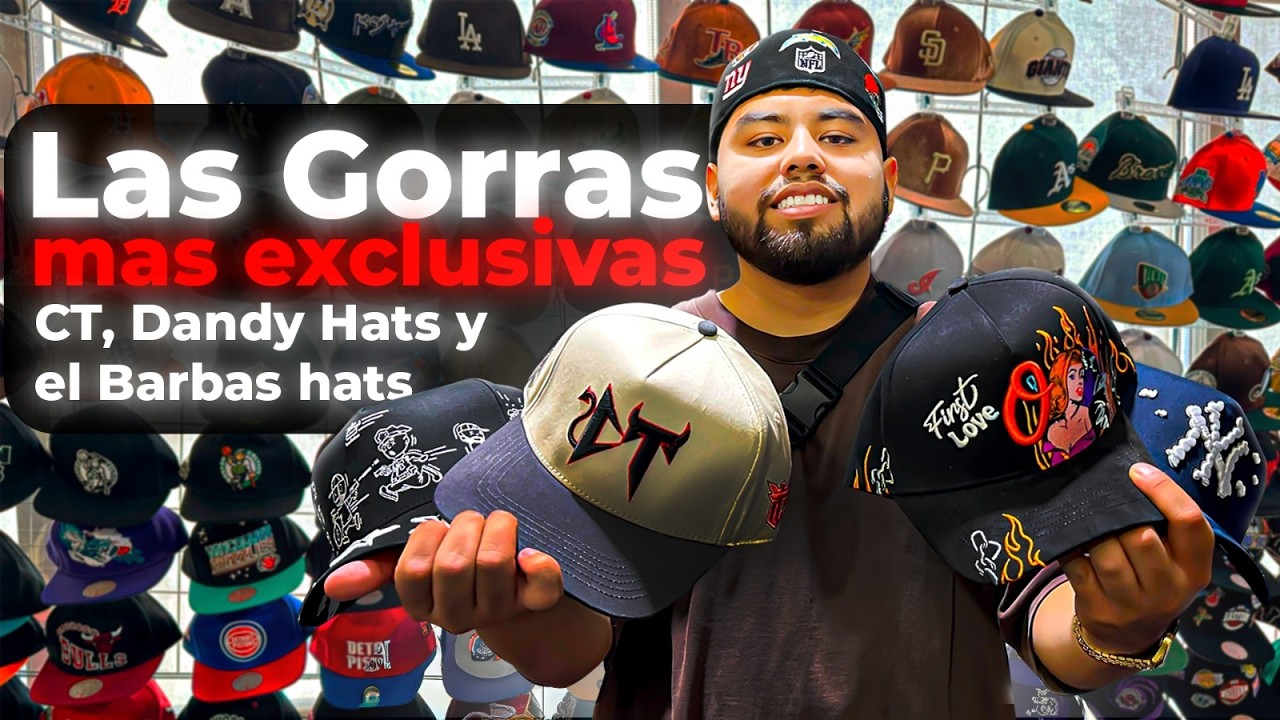 COMPRANDO en la expo MÁS GRANDE de GORRAS || Luis G
