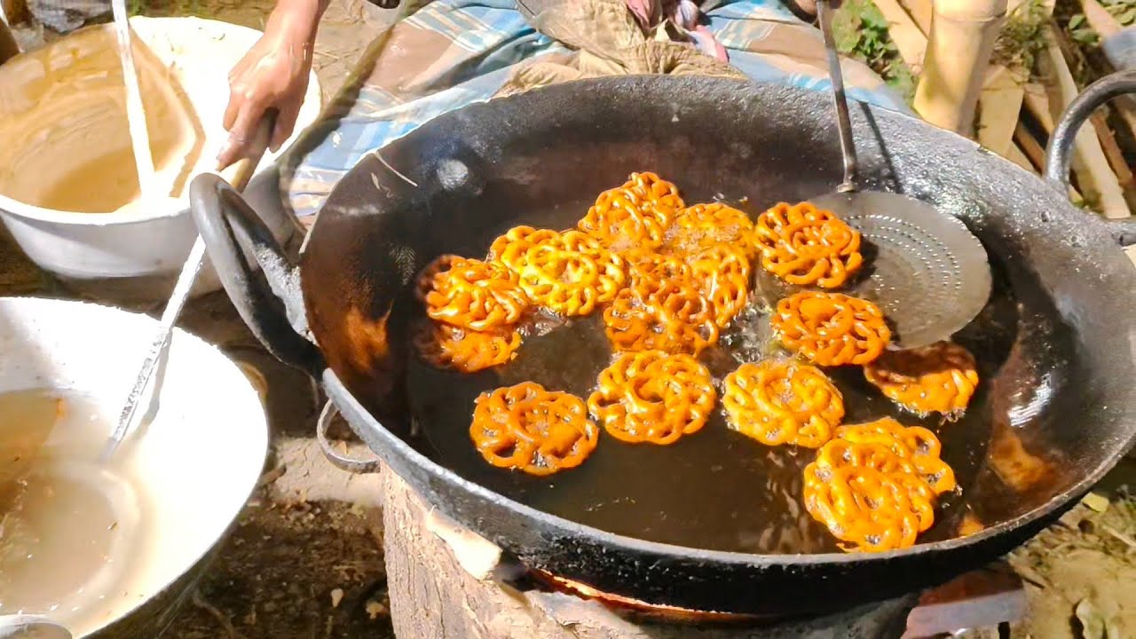 ভাইরাল জিলাপী খেলাম।