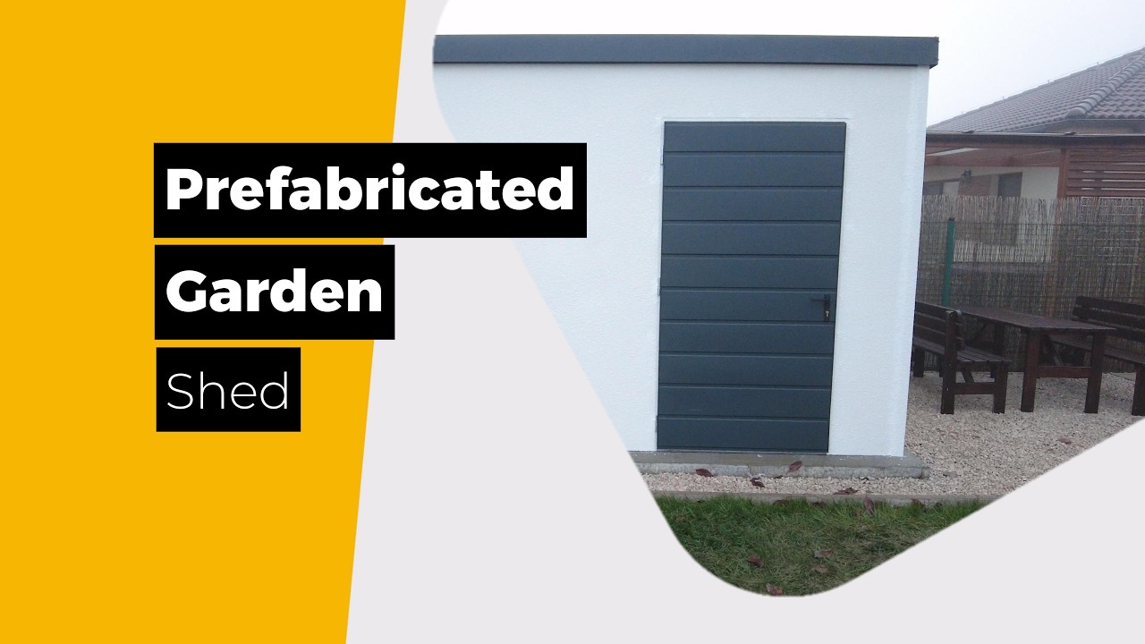 Prefabricated garden shed🛠️Products Explorer YouTube channel