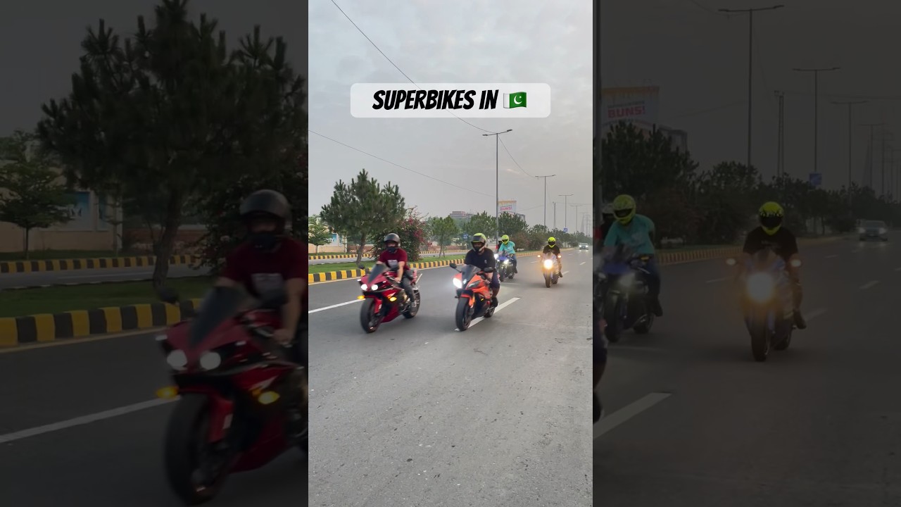 Superbikes in Pakistan! #superbikes #pakistan #arslansheikh