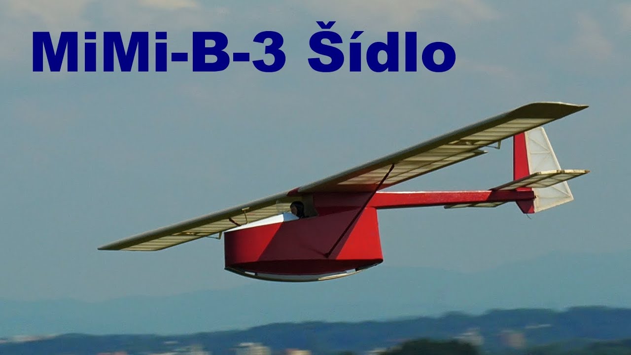 MiMi-B-3 Sidlo | mini scale RC glider | Hat 2021