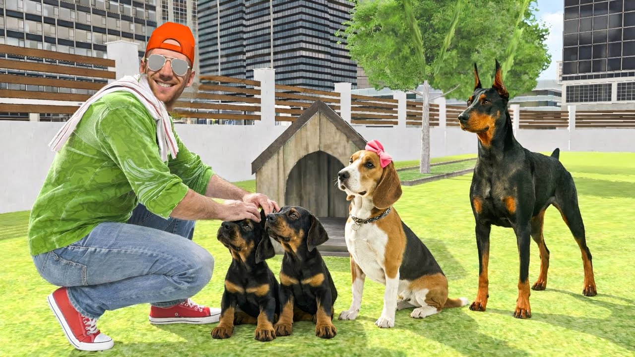 Franklin Finds Secret Dog Babies In Indian Theft Auto Simulator
