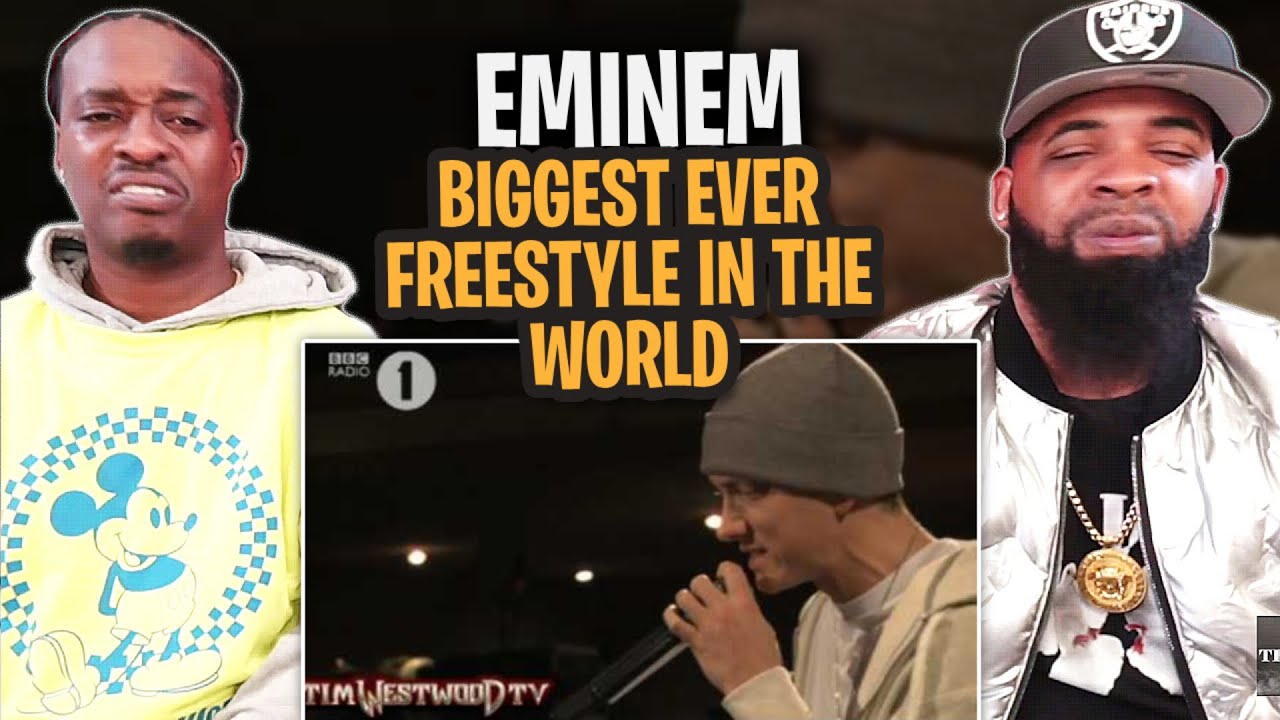 HE WENT TO A DIFFERENT PLANET!!!-  Eminem biggest ever freestyle in the world! Westwood