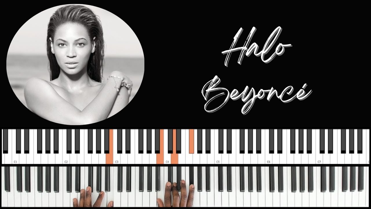 Beyoncé - HALO (Piano Tutorial Facile)