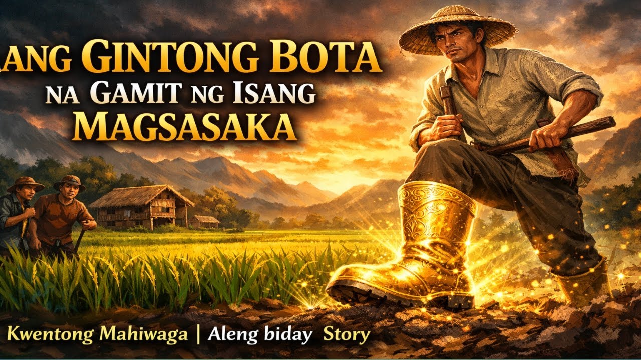ANG GINTONG BOTA NA GAMIT NG ISANG MAGSASAKA HIWAGA STORY