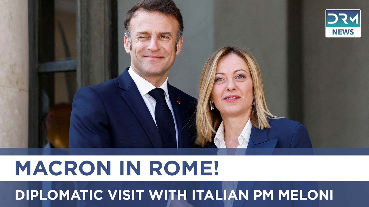 Macron Meets Meloni in Rome | France–Italy Relations Reset & Ukraine Talks | DRM News | AC1Z