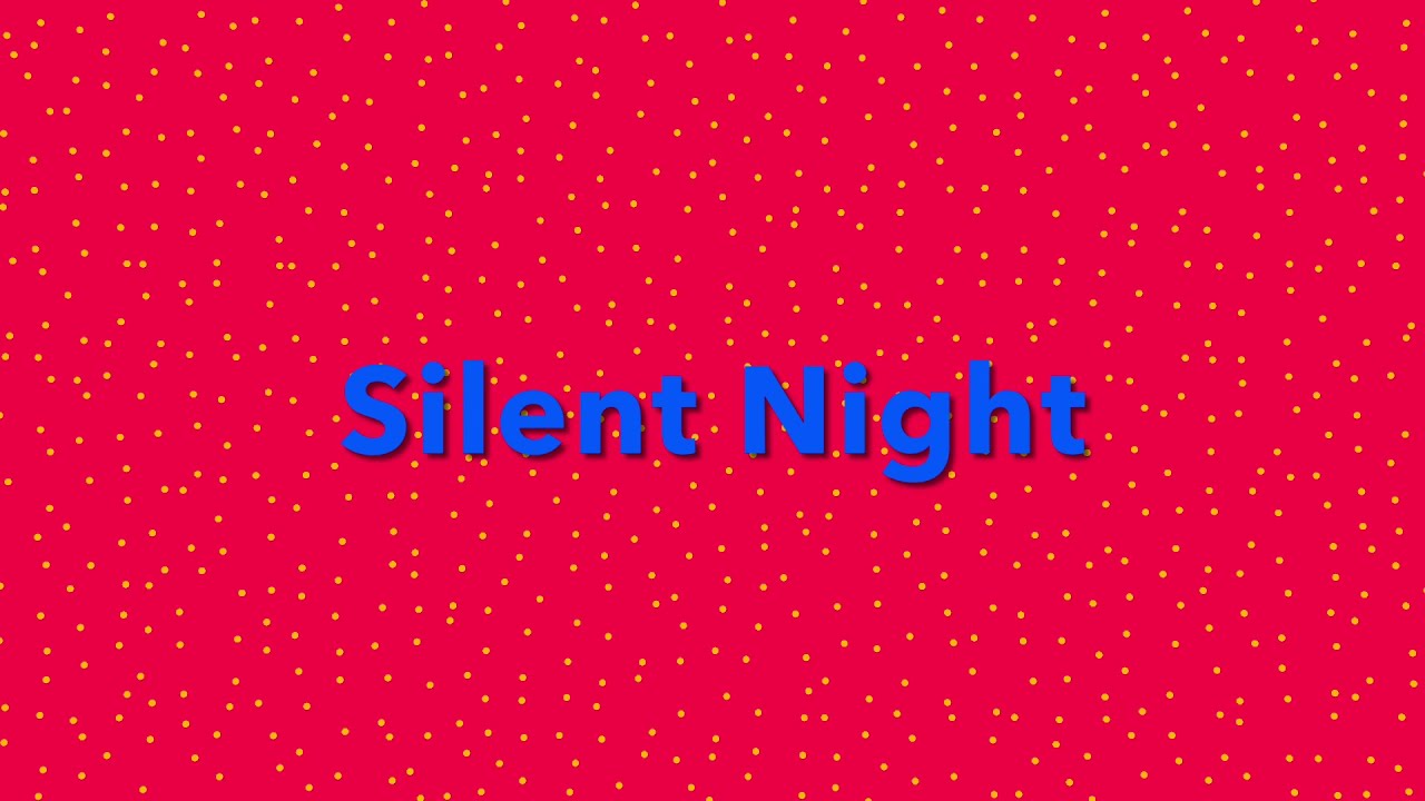 16. Silent Night - Cello Carol Time