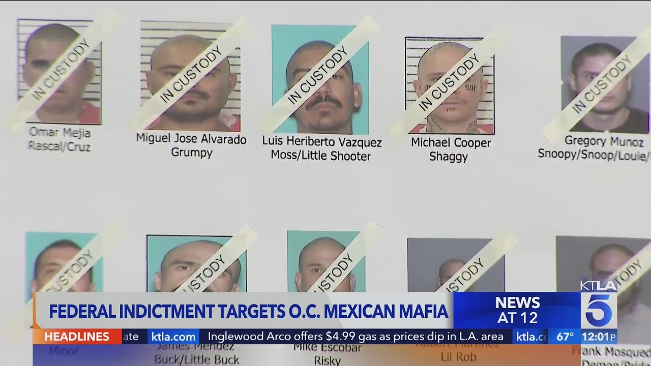 Federal indictment targets O.C. Mexican Mafia