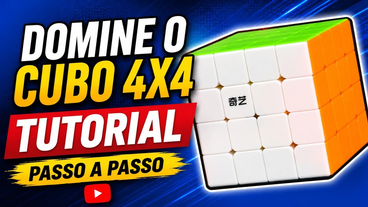 Como Resolver o Cubo Mágico 4x4 Passo a Passo (Tutorial Completo)