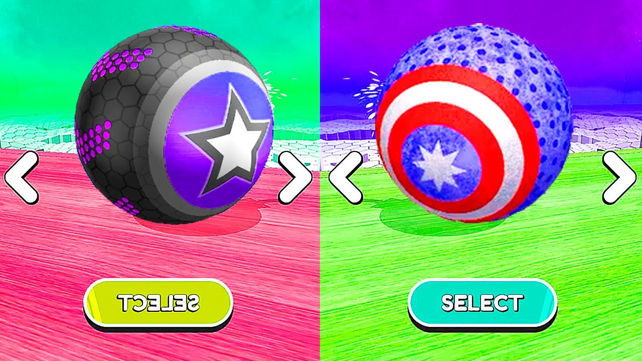 Going Balls vs Rollance - Which Star Ball Will Pass 4 Levels First? Race-407!