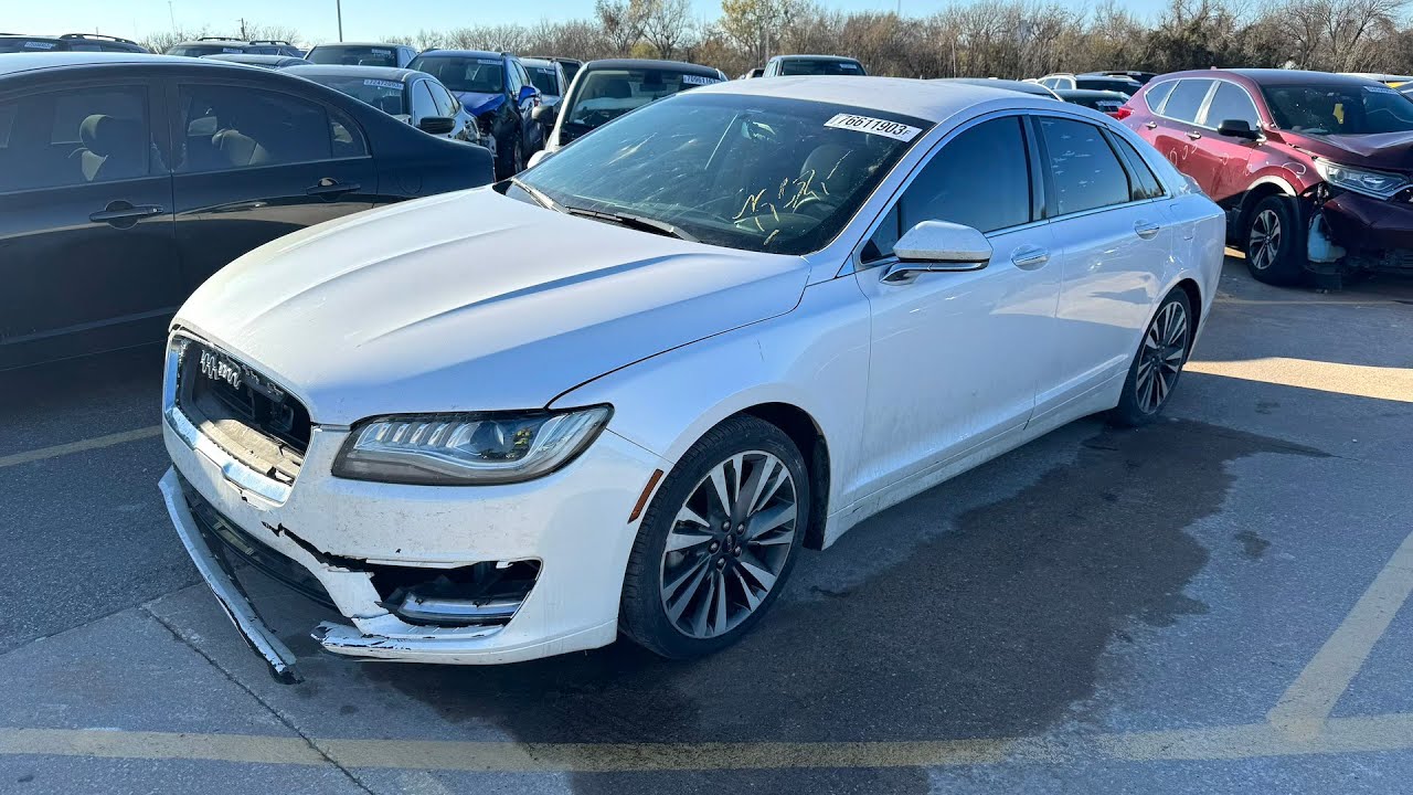 This 2017 Lincoln Mkz is BARELY DAMAGED and Selling CHEAP at Copart!