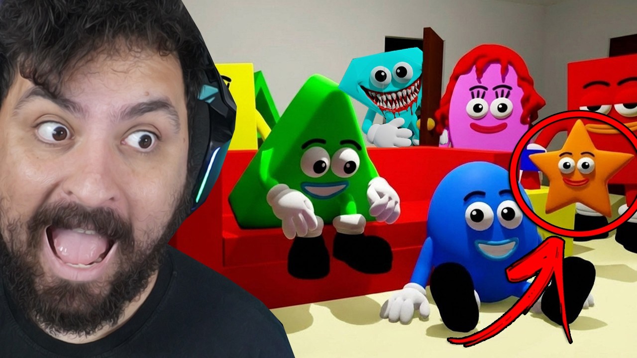 QUAL DESSAS FIGURAS É A ASSASSINA nessa NOVA ATUALIZAÇÃO?? (SAVE THE SHAPES HORROR GAME)