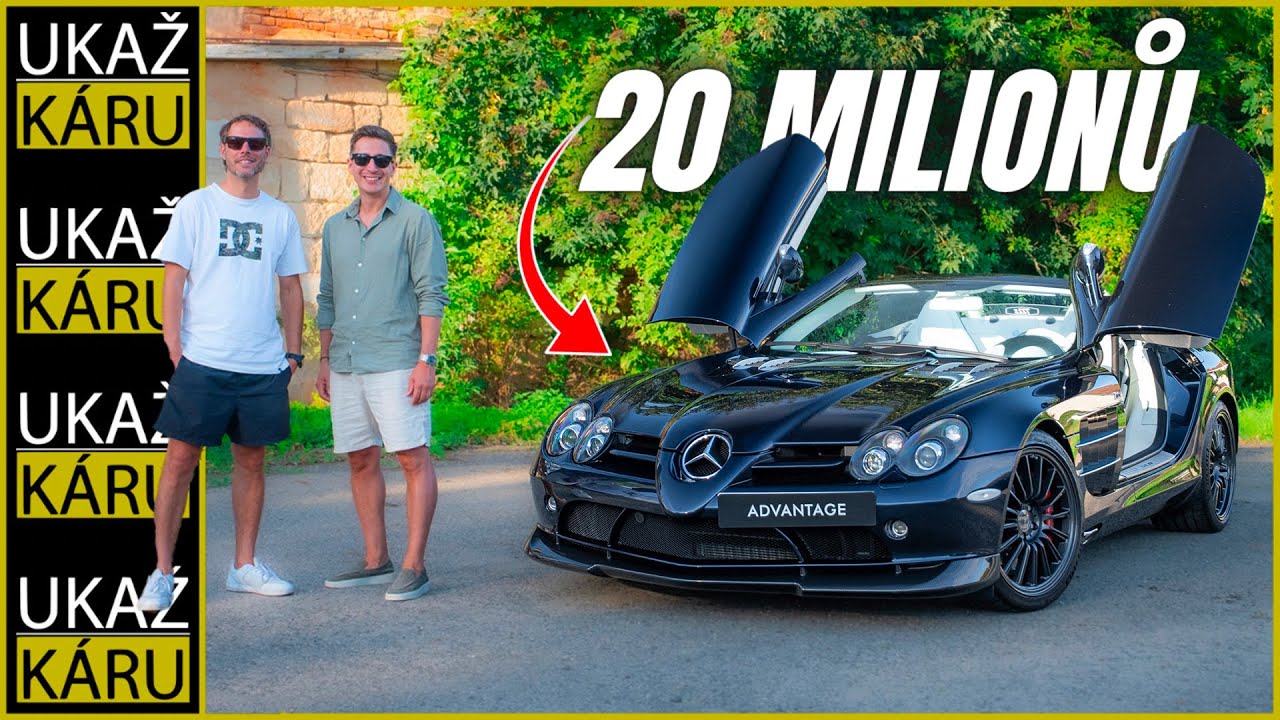4K | JEDIN&Eacute; NA SVĚTĚ! | MERCEDES-BENZ SLR MCLAREN 722 S