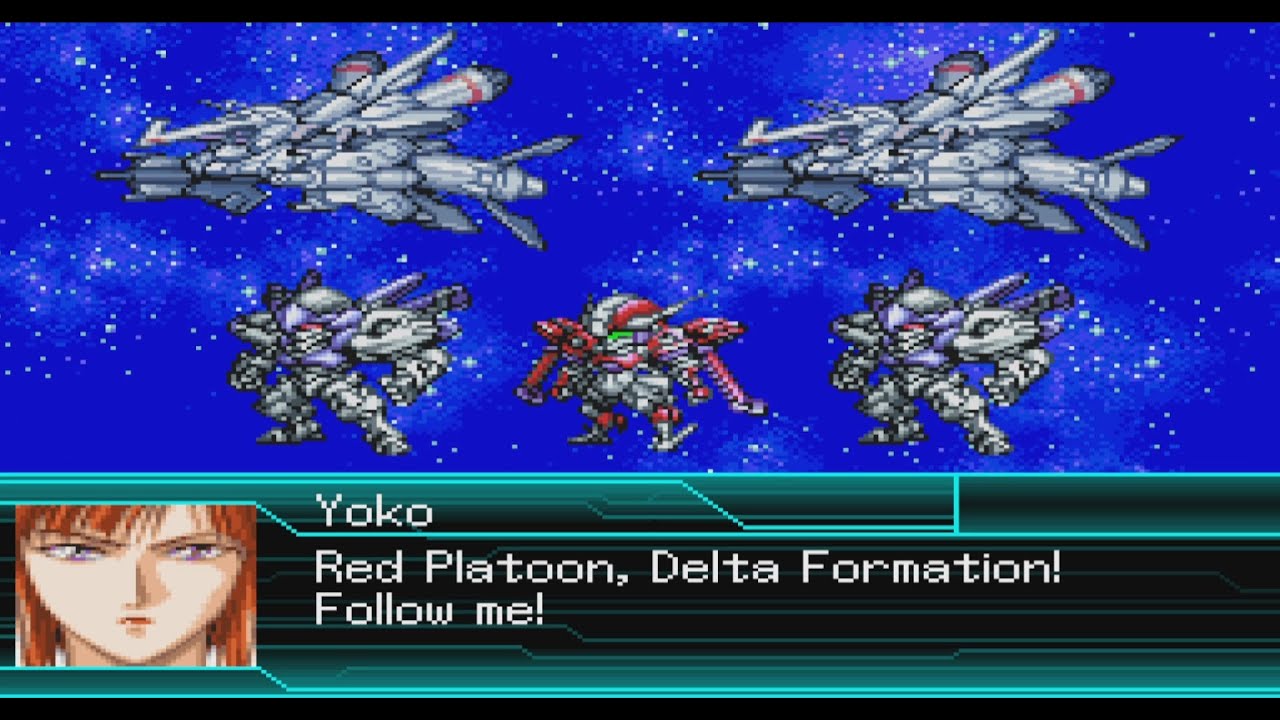 (ENG)Super Robot Wars W - E.D.F. Leave-type Solid Armor Attacks