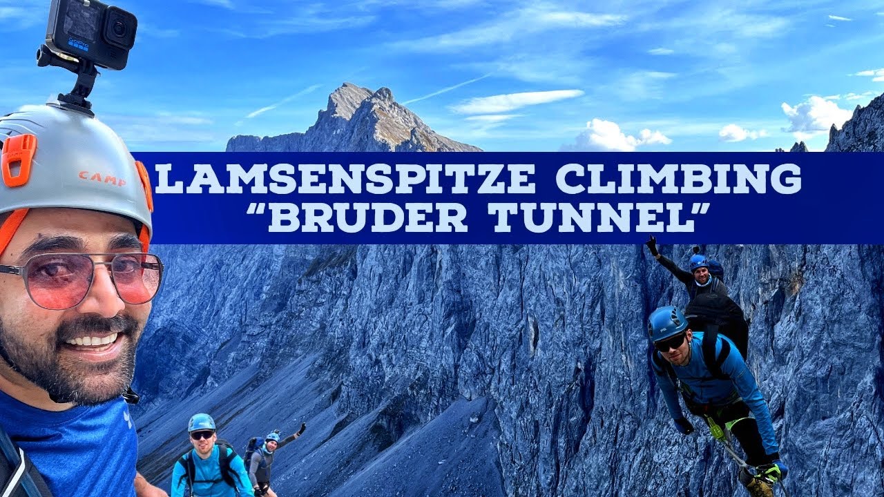 Lamsenspitze | Via Feraata Bruder Tunnel | Austria