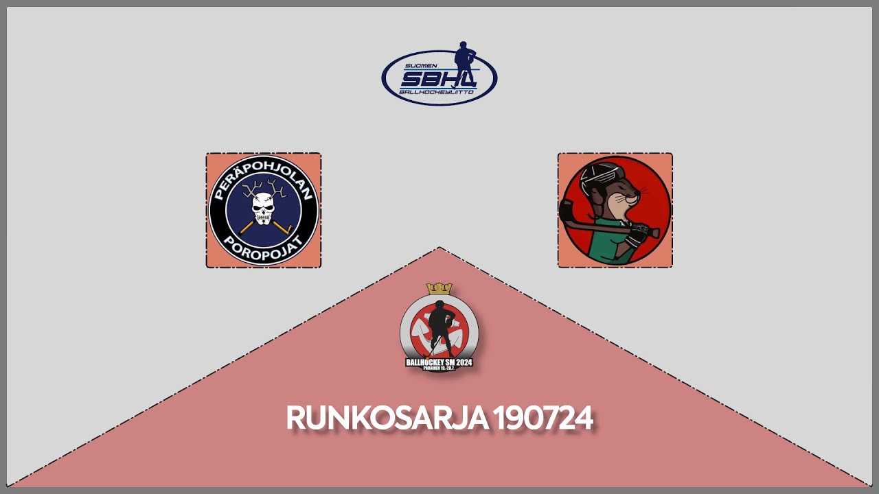 2. Poropojat - Pallosaukot, 19.7.2024, runkosarja