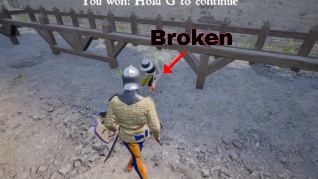 The art of breaking a bone | Half Sword