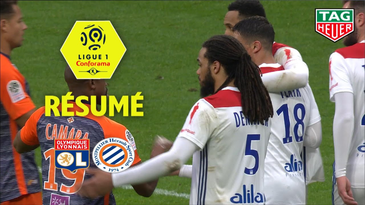 Olympique Lyonnais - Montpellier H&eacute;rault SC ( 3-2 ) - R&eacute;sum&eacute; - (OL - MHSC) / 2018-19