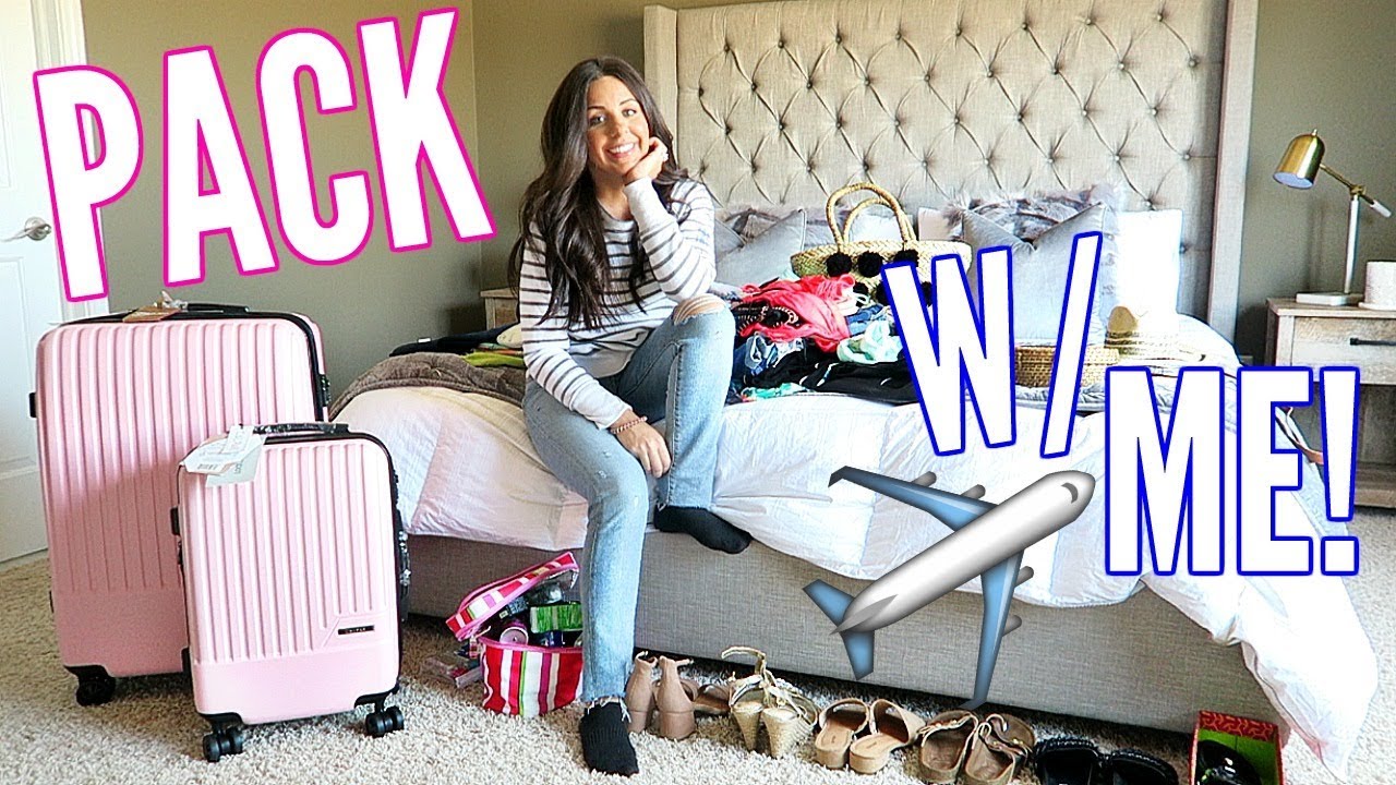 PACK WITH ME! FOR MY BEACH VACATION!