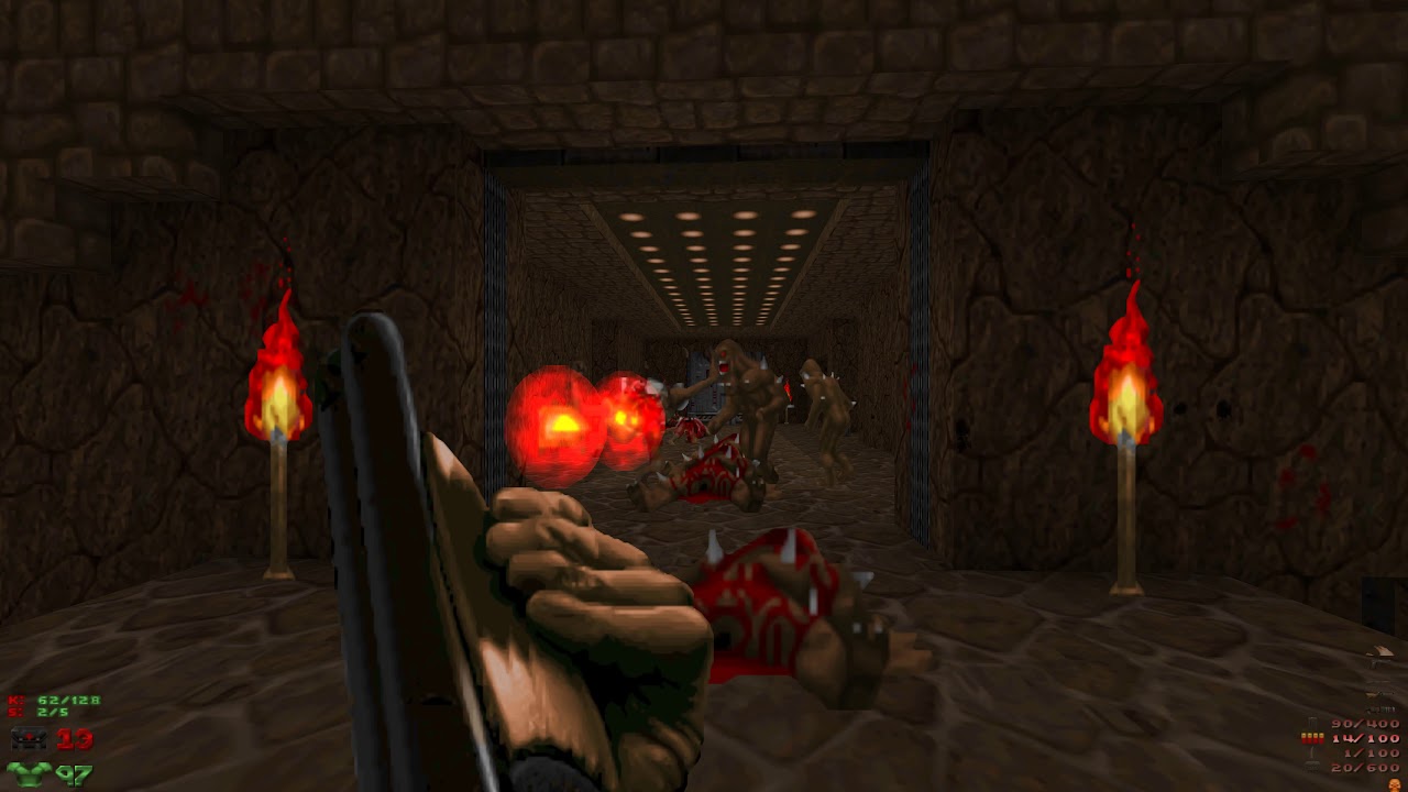 Doom2: Jenesis - MAP02 The Canal - All Secrets UHD 4K