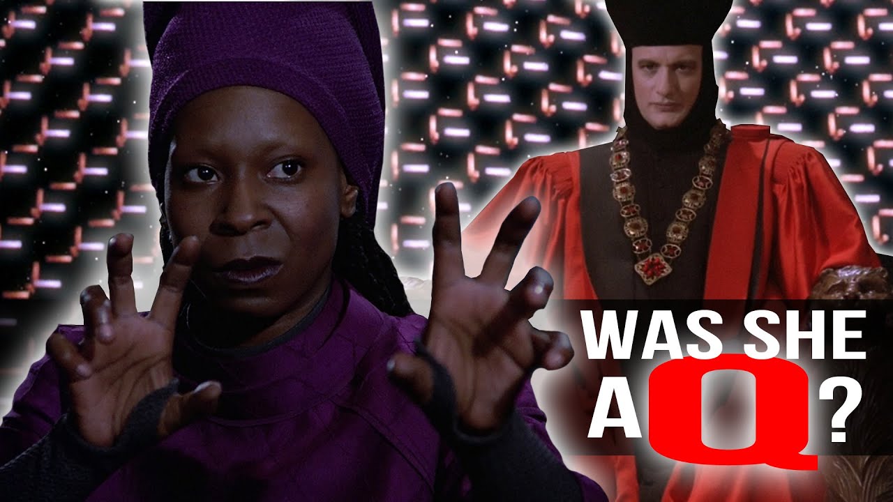 What's With Q and Guinan?