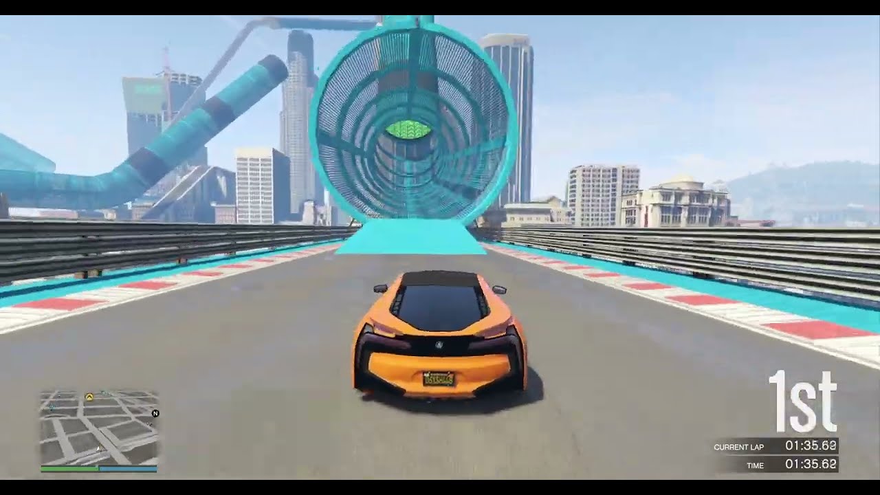 STUNT CITY AIR in My HSW Niobe! 🚀 | GTA Online Mega Jumps & Crazy Tricks