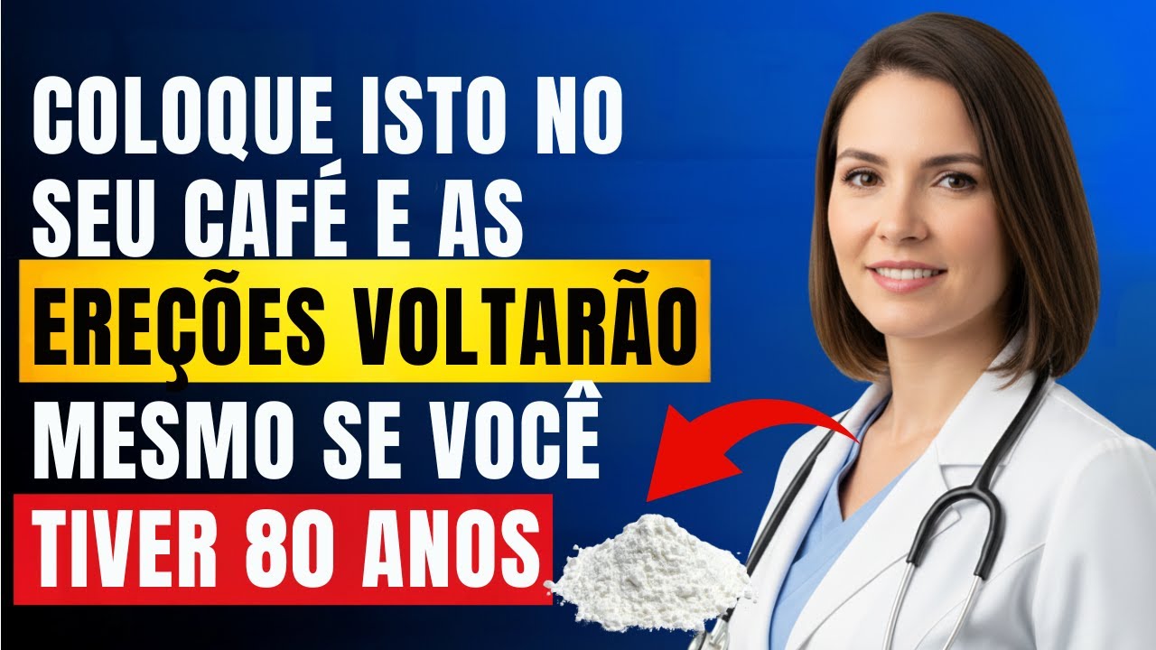 Urologistas: Coloquem ISTO no seu café e as ereções voltam, mesmo aos 80 anos!