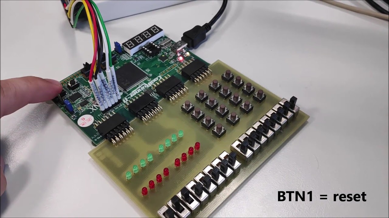 Galois LFSR structure on Coolrunner-II board