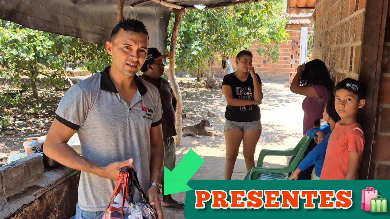 PAI DE 7 FILHOS VAMOS CONHECER A MÃE DELE? E AS FILHAS DELE GANHARAM SURPRESAS 🛍