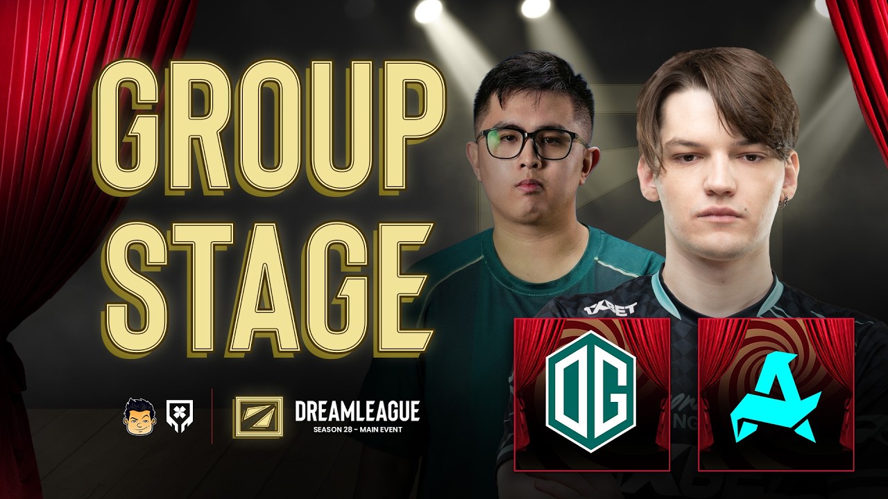 Full Game: OG vs Aurora Esports - Game 1 (BO2) | DreamLeague Season 28: Group Stage 1