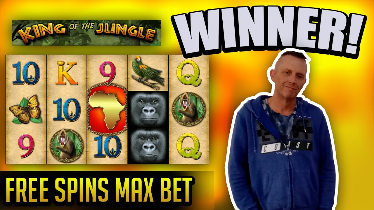① King of the Jungle Slot! ✅Big Win ✅Free Spins ✅Slot Machines ➜ Bonus Game ⚡Big Wins ⚡