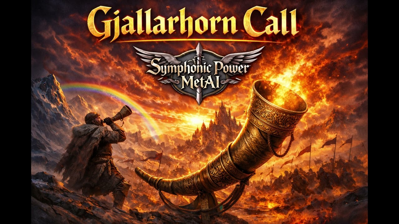 Gjallarhorn Call | Epic Gallop Explosion & Whoa-oh-oh Chorus | Nordic Power Metal | AI Song