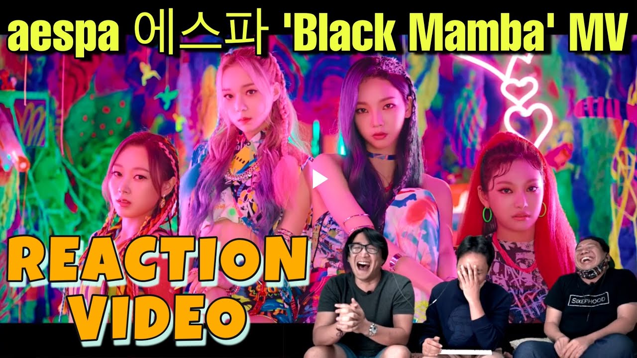 aespa 에스파 'Black Mamba' MV VIDEO REACTION BY CALVIN JEREMY, TENDRA, & DICKSON