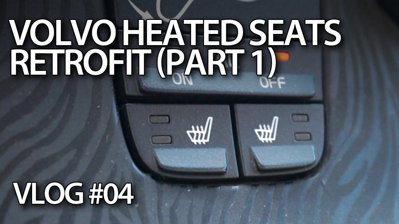 Retrofitting heated seats in Volvo C30 S40 V50 C70