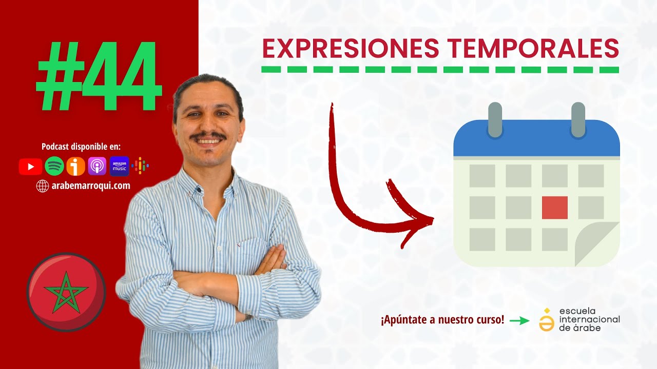 Expresiones temporales: Hoy, ayer y mañana en Árabe Marroquí Dariya / Darija #44