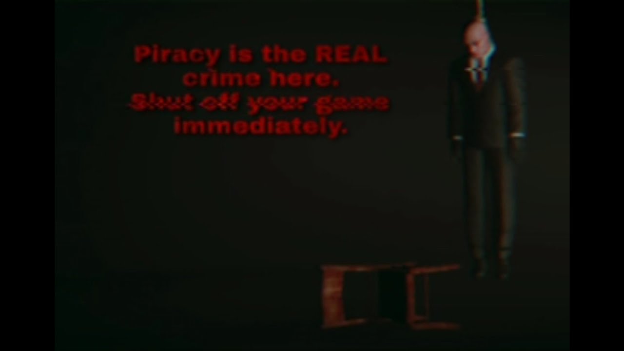 Hitman Blood Money Anti-Piracy Screen (REAL NO FAKE)