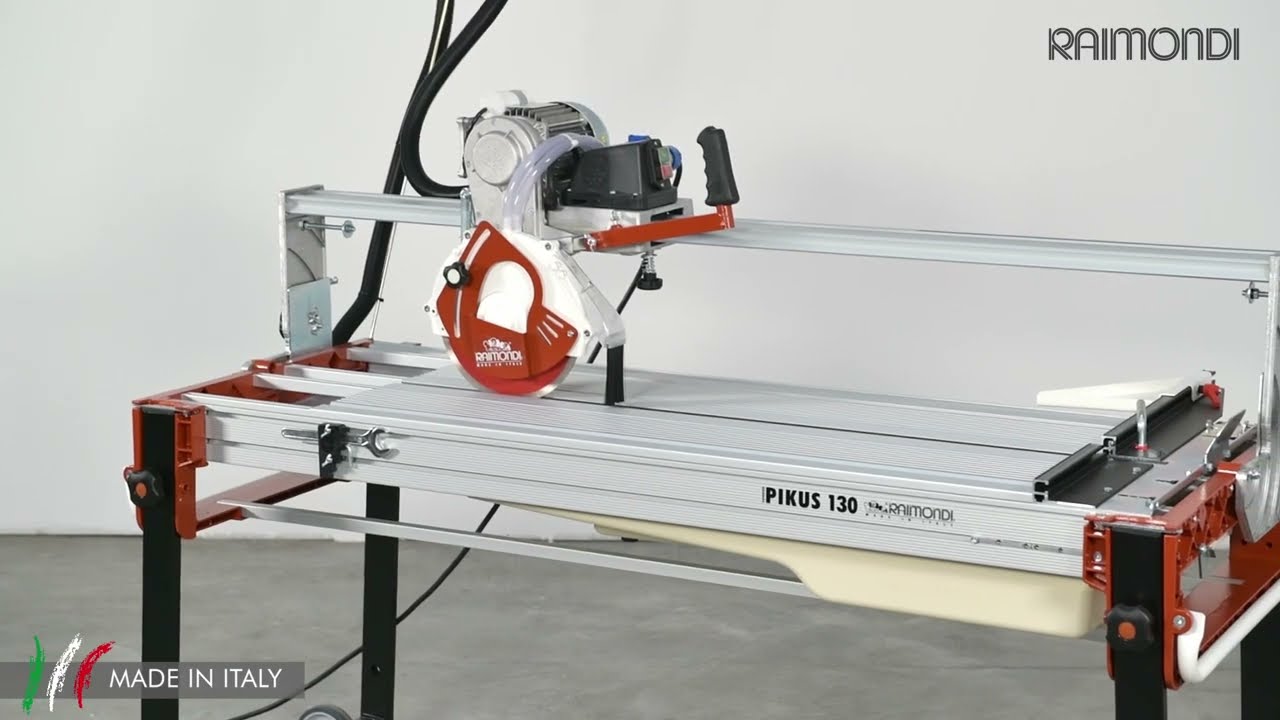 RAIMONDI | PIKUS wet saw machine | Segatrice ad acqua PIKUS