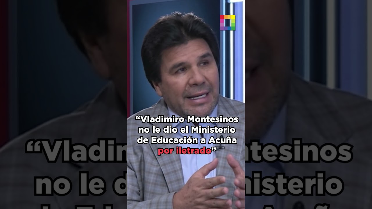 Carlos Paredes: &ldquo;Lo que quer&iacute;a era ser ministro de Educaci&oacute;n para controlarla&rdquo; #Contracorriente