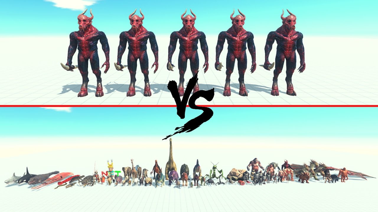 5x Kozarog The Demon Vs All Units ARBS | Animal Revolt Battle Simulator