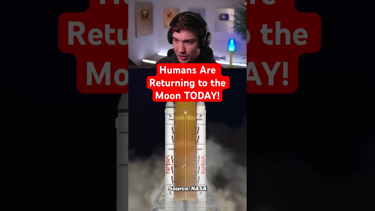 Сегодня люди возвращаются на Луну.