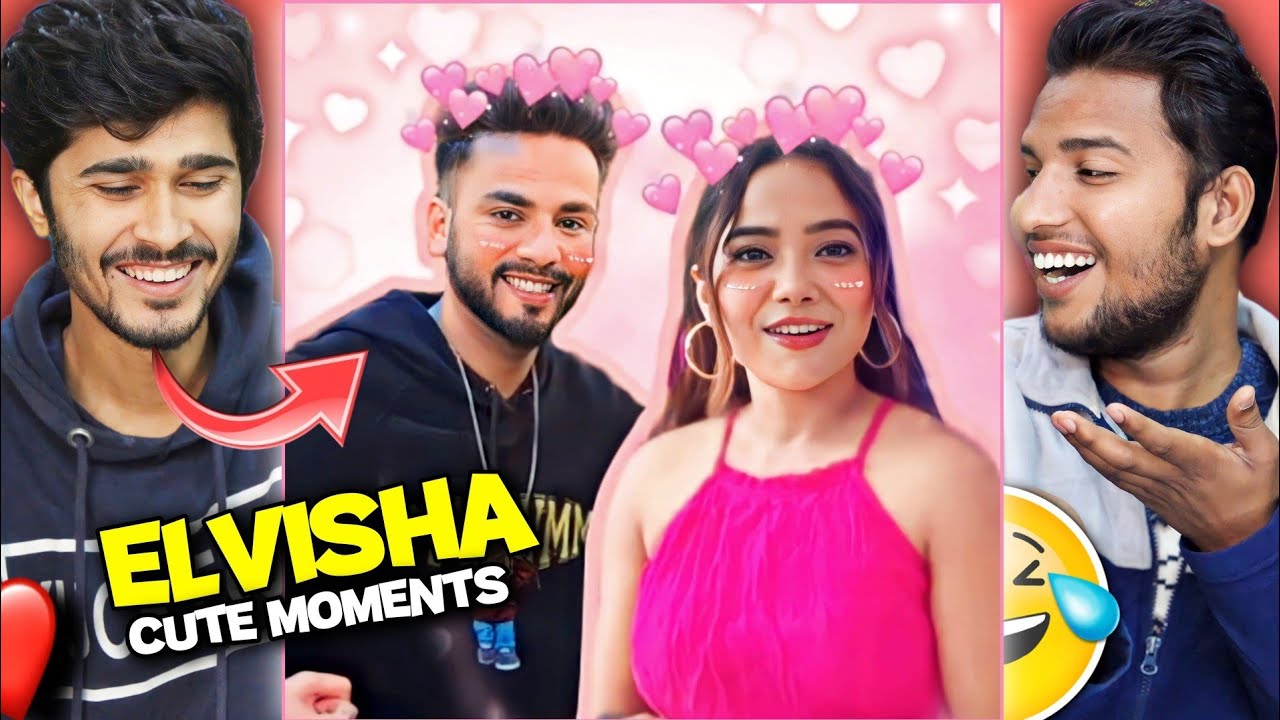 Elvisha Cutest & Funniest Moments Part 2 Reaction 😍🔥 | #elvisha | Manisha Rani | Elvish| V2Funreacts