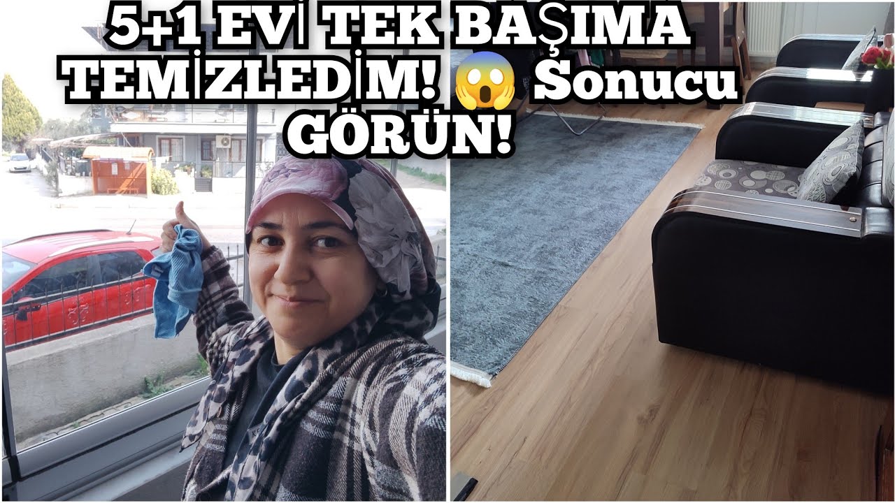 BUNU YAPMADAN BAYRAMA GİRMEYİN! 😱 DİP KÖŞE TEMİZLİK ŞOK ETTİ!5+1 EVİ TEK BAŞIMA TEMİZLEDİM! 😱 Sonuç 