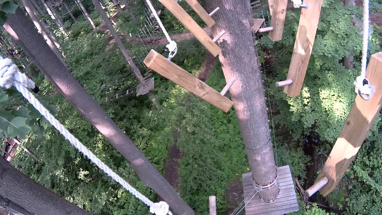 Waterfall course -  Sandy Spring Adventure Park