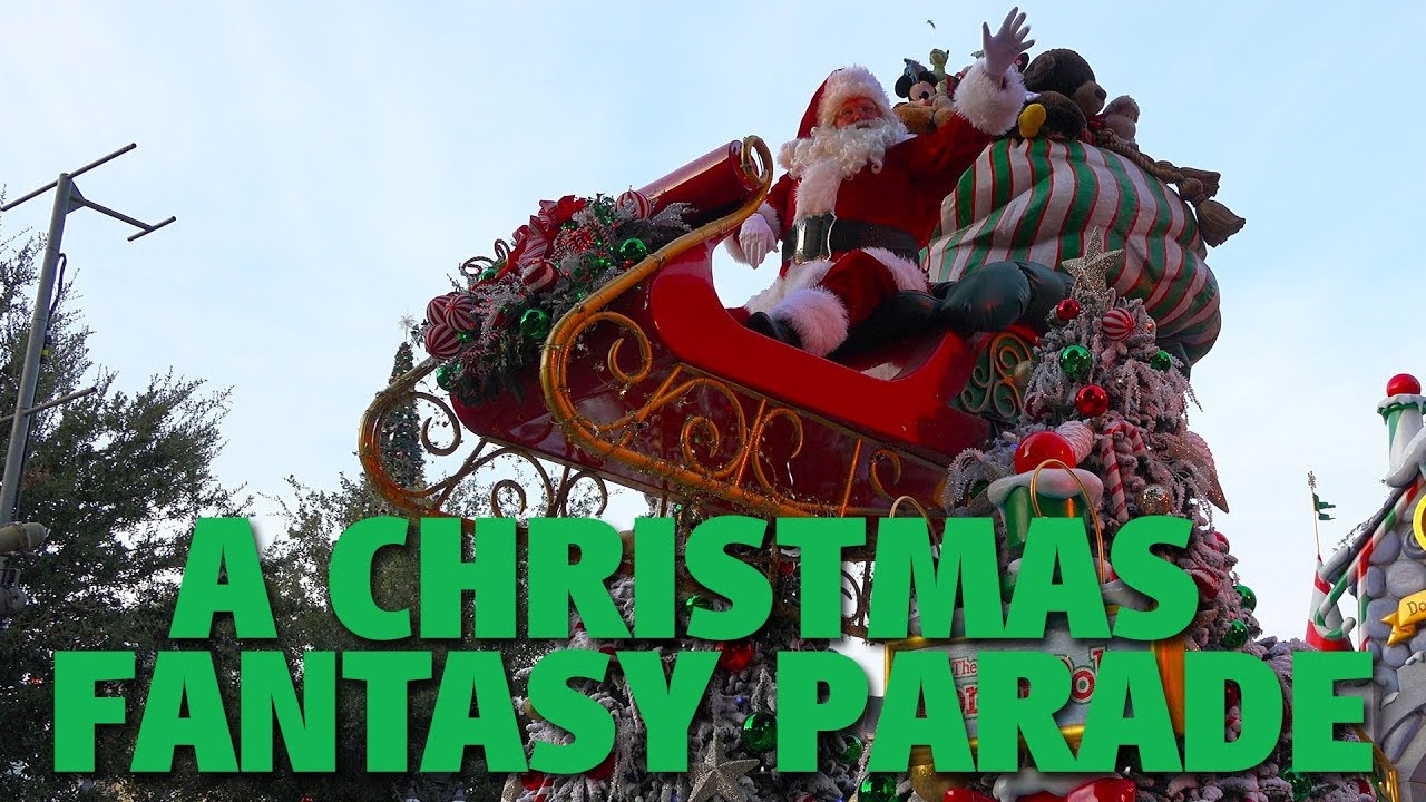 A Christmas Fantasy Parade | Disneyland