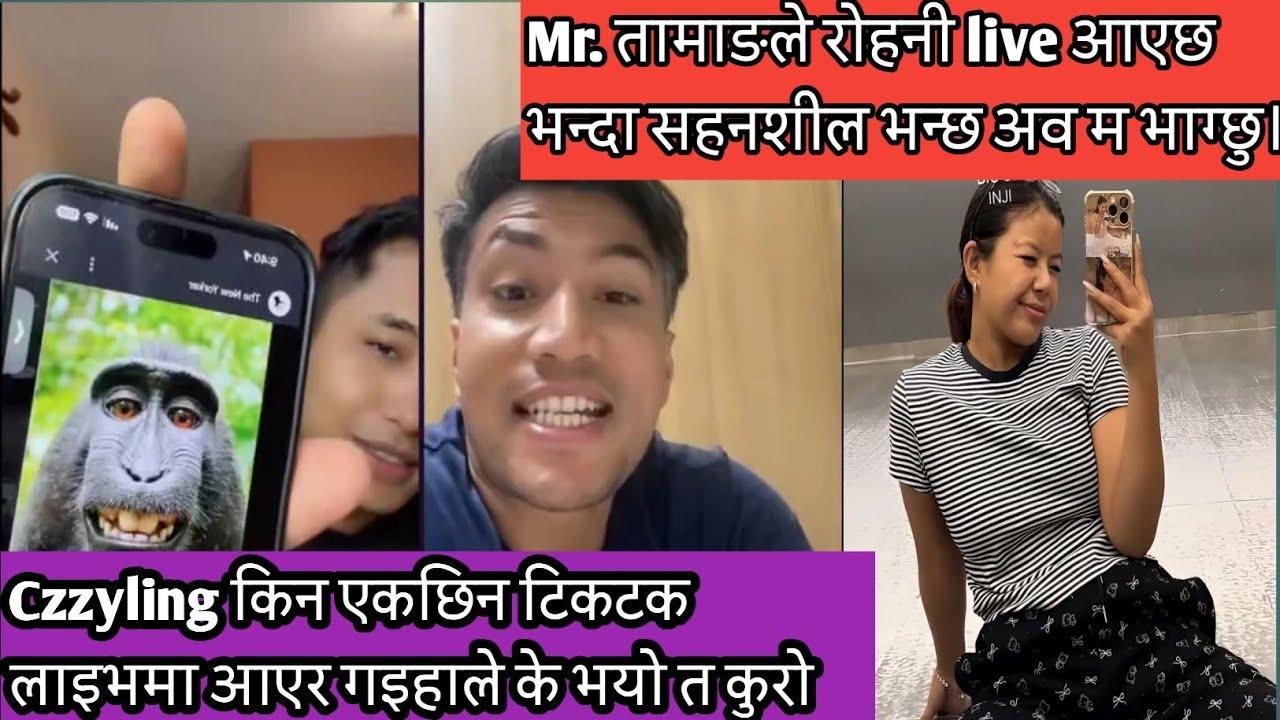 Czzyling किन एकछिन टिकटक लाइभमा आएर गइहाले के भयो त कुरो