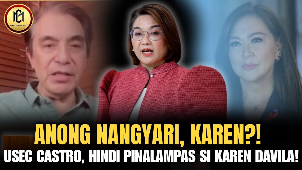 USEC CLAIRE CASTRO, NIRESBAKAN SI KAREN DAVILA!
